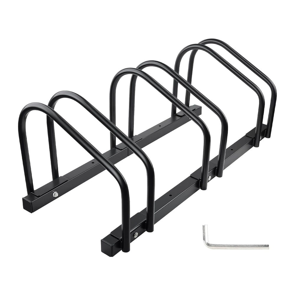 Bike Floor Stand 3 PSC Parking Bike Storage Parking Rack Garage for Indoor/Ou...