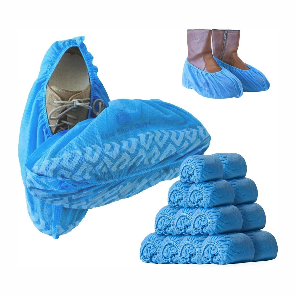 Blue Shoe Guys Premium Disposable Boot & Shoe Covers Booties | 200 Pack |...
