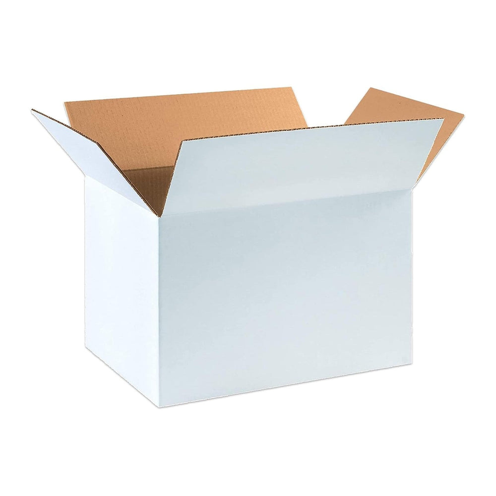 BOX USA 181212W Corrugated Cardboard Box 18" L x 12" W x 12" H...
