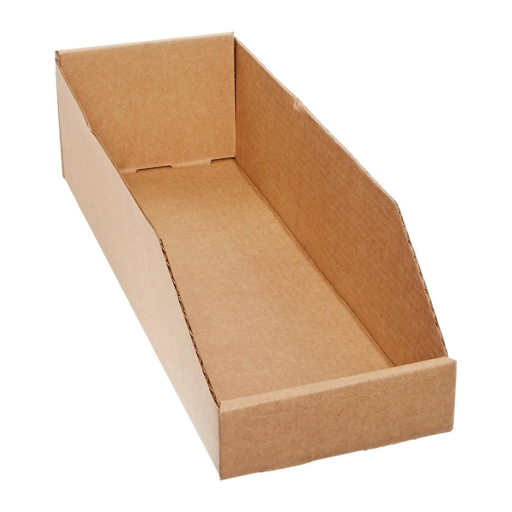 Box USA Storage Bins Medium 6"L x 18"W x 4 1/2"H 50-Pack - Cor...