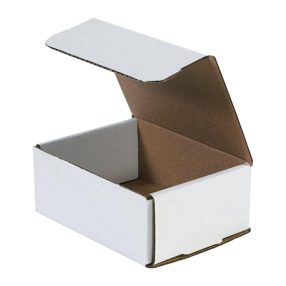 BOX USA White Corrugated Cardboard Mailing Boxes, 11 1/2" x 3 1/2" ...