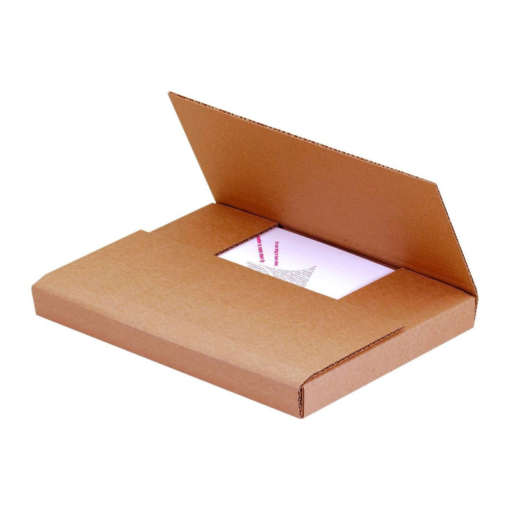 Boxes Fast BFM2BKK Corrugated Cardboard Easy-Fold Mailers, 12 1/8 x 9 1/8 x 2...