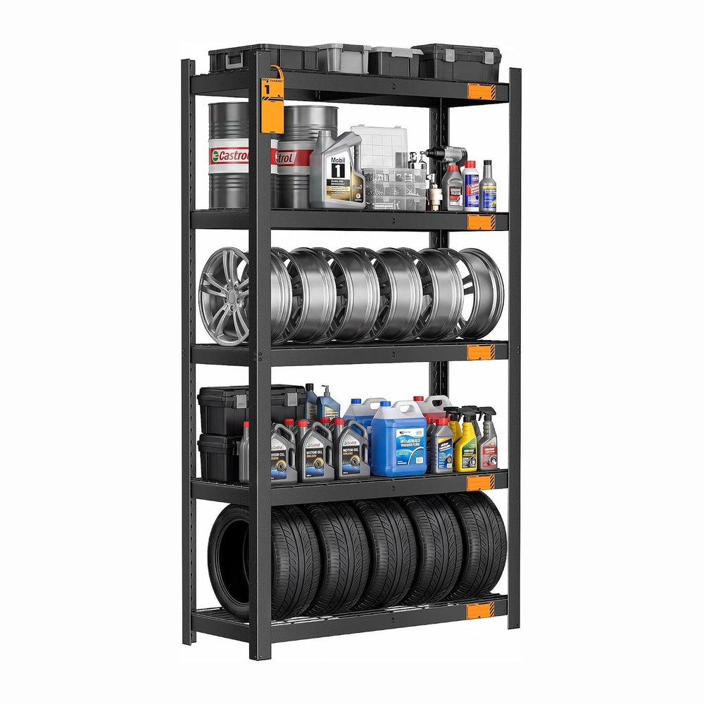 CAMMOO 3500LBS Storage Shelves, 5 Tier Wire Shelf 36" W x 16" D x 7...