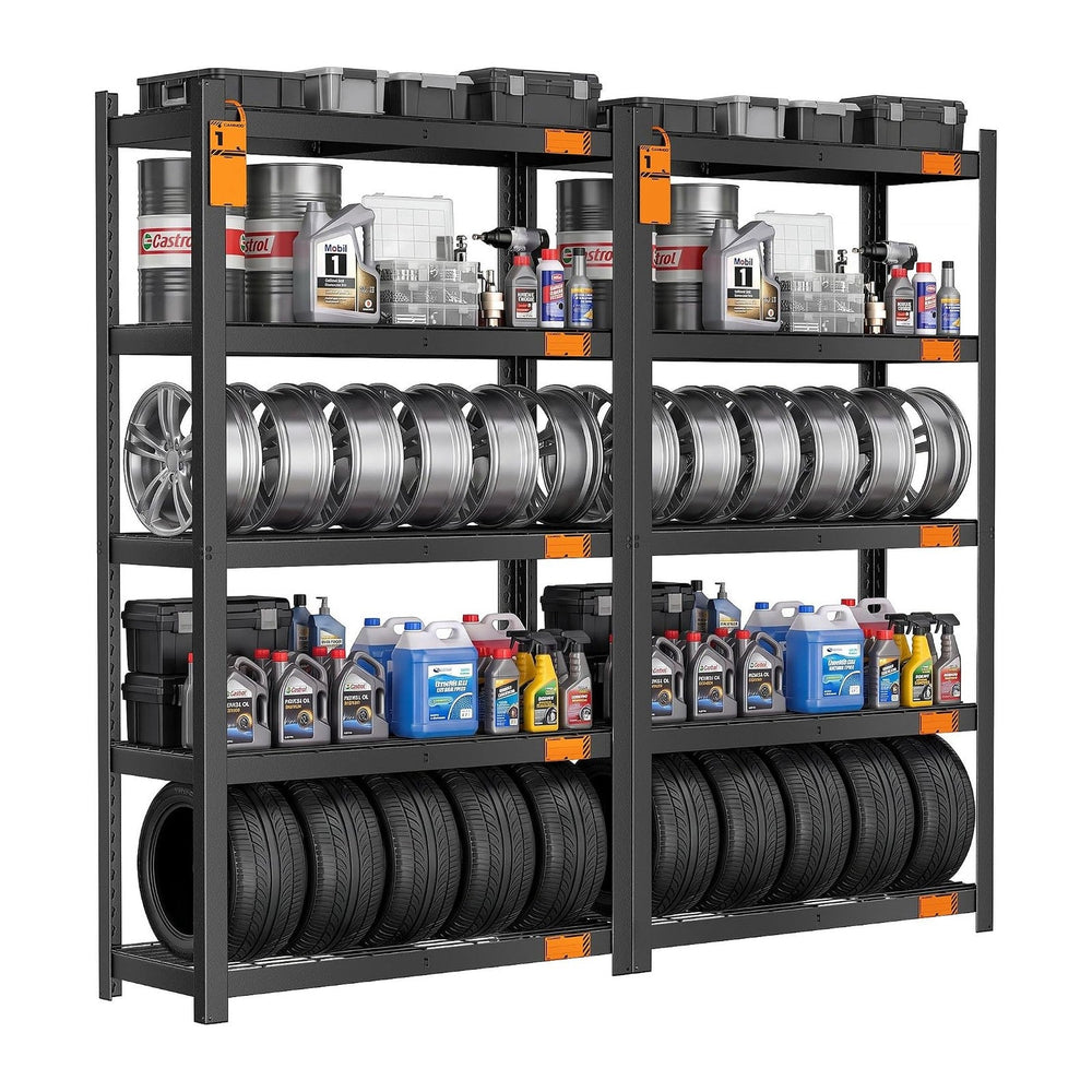 CAMMOO 3500LBS Storage Shelves, 5 Tier Wire Shelf 36"W x 16"D x 72&...
