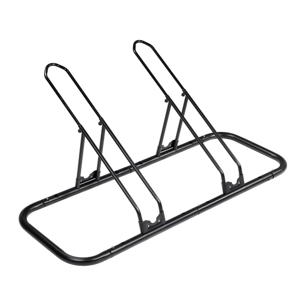CyclingDeal Bicycle Floor Parking Rack Stand - for Mountain MTB Road Bike - I...