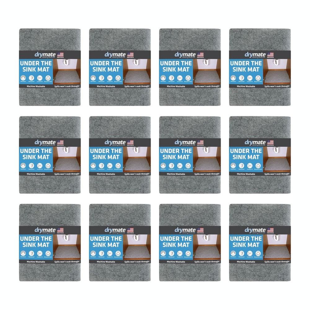 Drymate Premium Under Sink Mat, Waterproof Cabinet Protection Mats for Kitche...