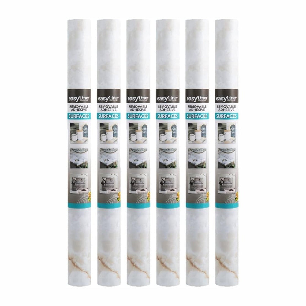 EasyLiner Adhesive Shelf Liner for Cabinets & Cupboards - Easy-to-Install...