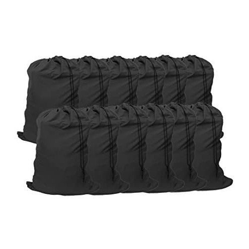Extra Large Laundry Bag 30"x40" 12 Pack Black