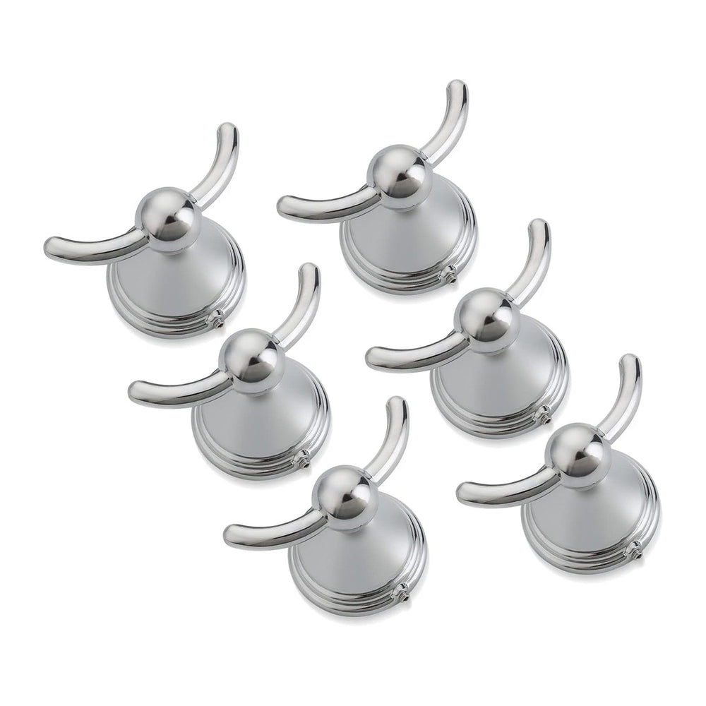 FILTA Bathroom Towel Hooks, Polished Chrome Robe & Towel Hooks for Wall M...