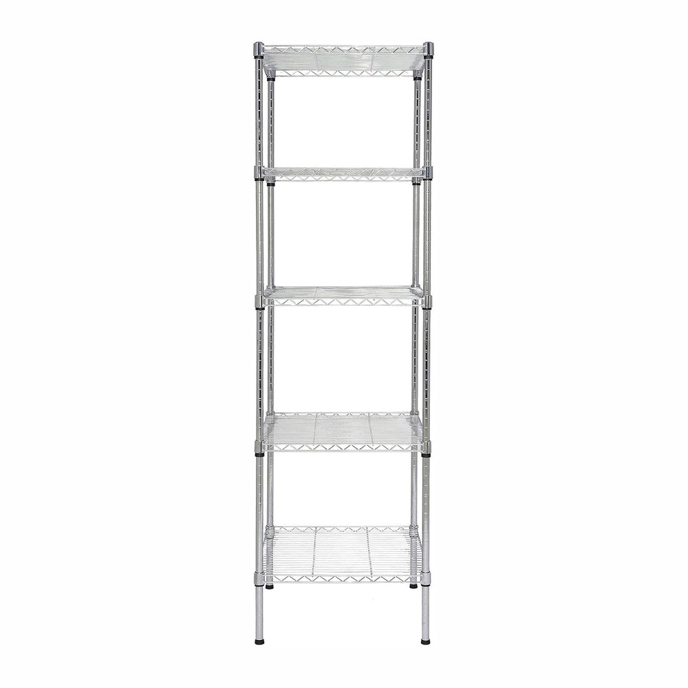 Finnhomy Heavy Duty 5 Tier Wire Shelving Unit, 18x18x59-inches 5 Shelves Stor...