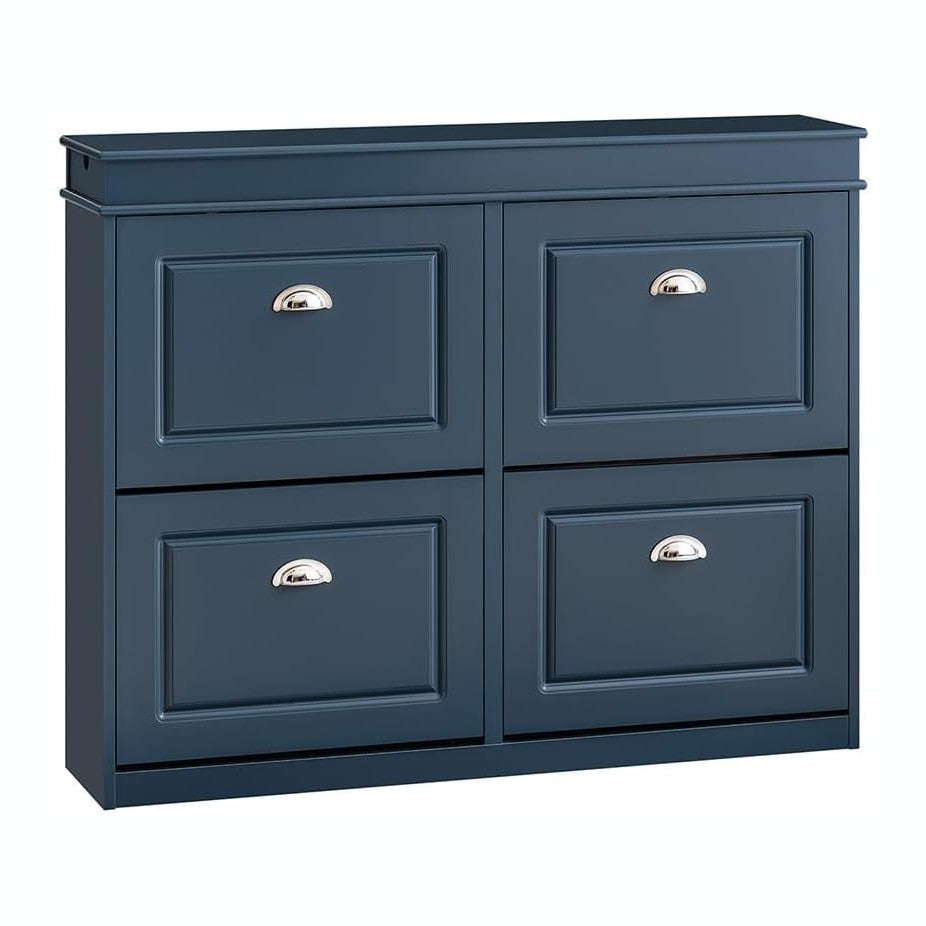 Haotian Shoe Cabinet with 4 Flip Drawers