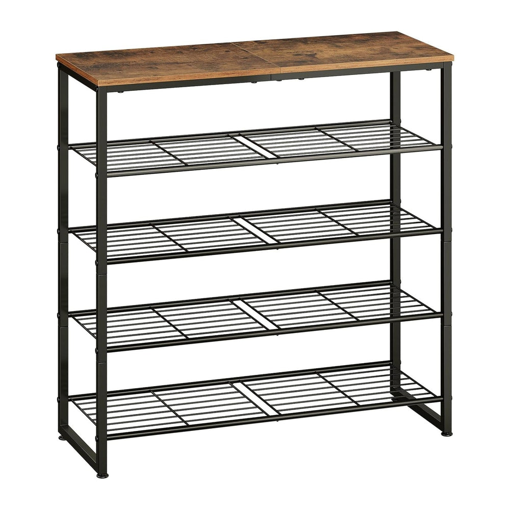 HOOBRO Shoe Rack, 5-Tier Narrow Shoe Organizer for Entryway, Holds 16-20 Pair...
