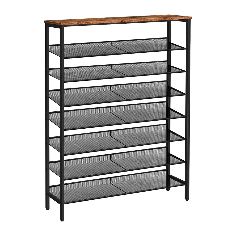 HOOBRO Shoe Rack for Entryway, 8-Tier Shoe Shelf, Large Capacity Shoe Storage...