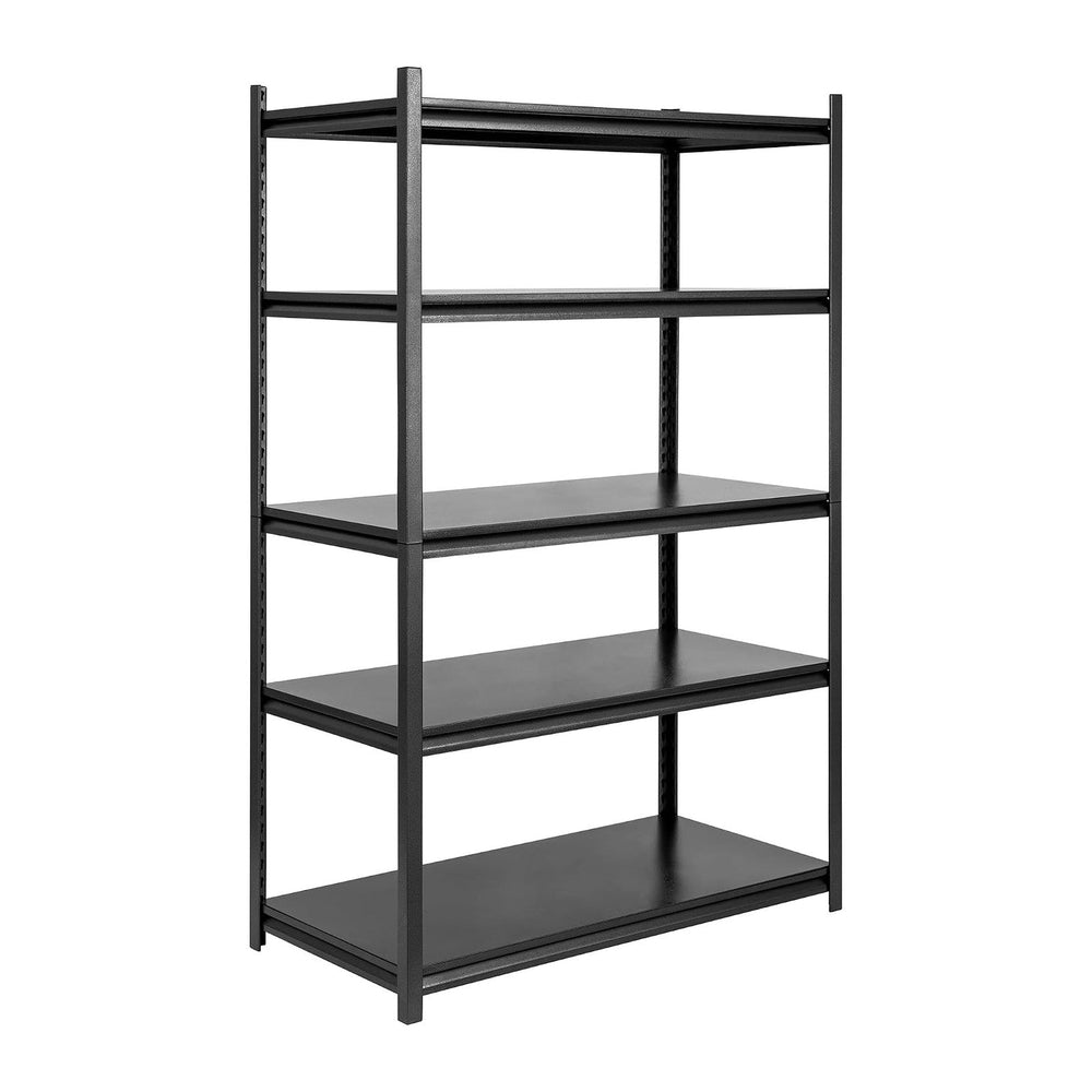 Hzdbhd 48" W Garage Shelving Unit, 5-Tier Metal Storage Shelves