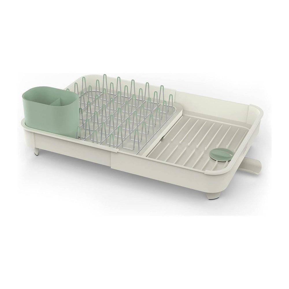 Joseph Joseph Extend Expandable Dish Drainer Rack with Removable Flatware Hol...
