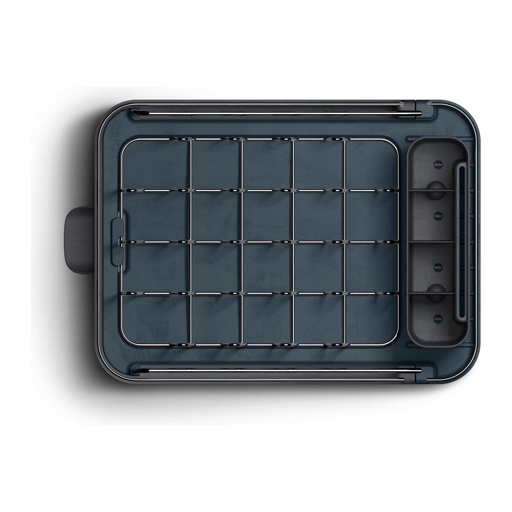 Joseph Joseph Extend Slim Steel Expandable Dish Drying Rack with Removable Cu...