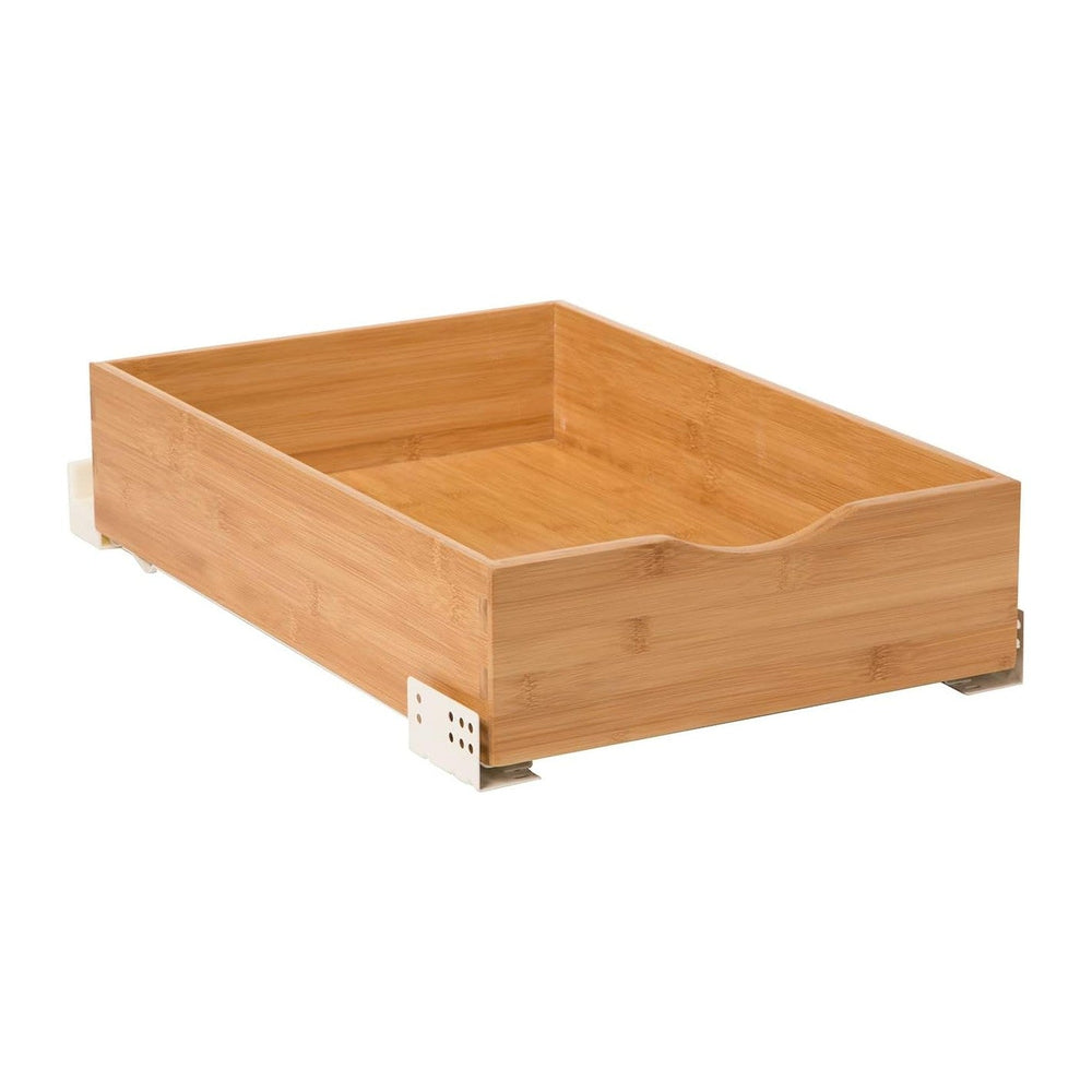 Knape & Vogt Bamboo Wood 14-inch Pull Cabinet Drawer