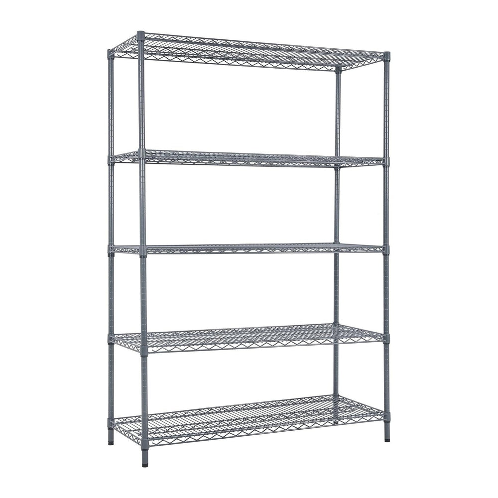 Land Guard 5 Tier Storage Racks and Shelving - 48" L x 20" W x 72&q...