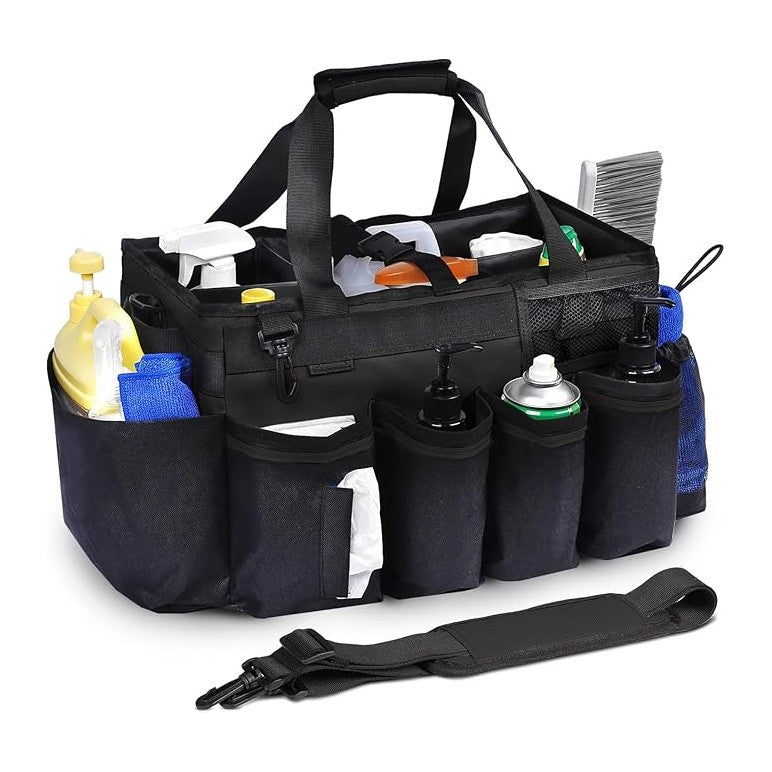 Large Cleaning Supplies Bags for Housekeepers, Professional Wearable Cleaning