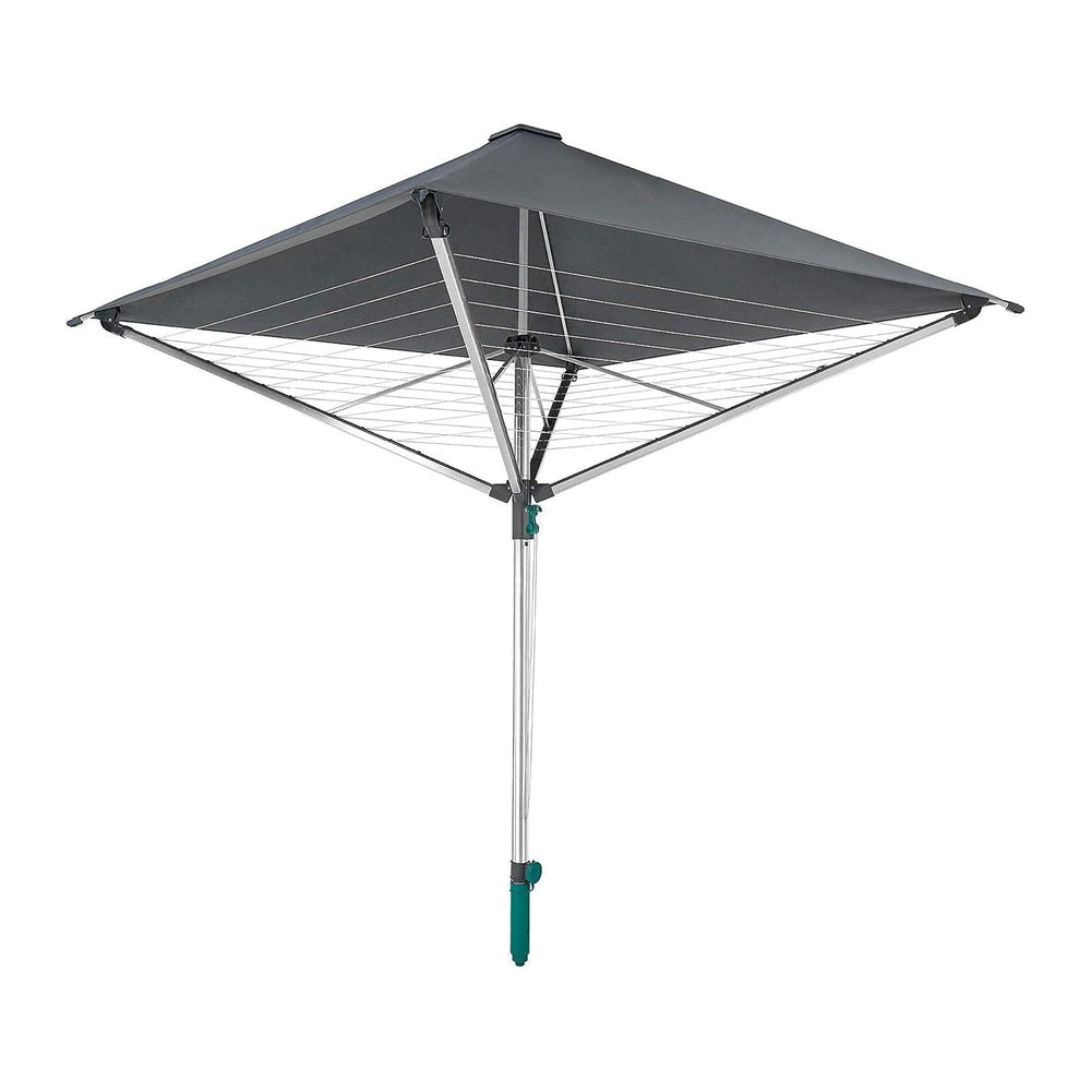 Leifheit Rotary Dryer LinoProtect 400, Aluminium - Rustproof, Grey, 40 m Line...