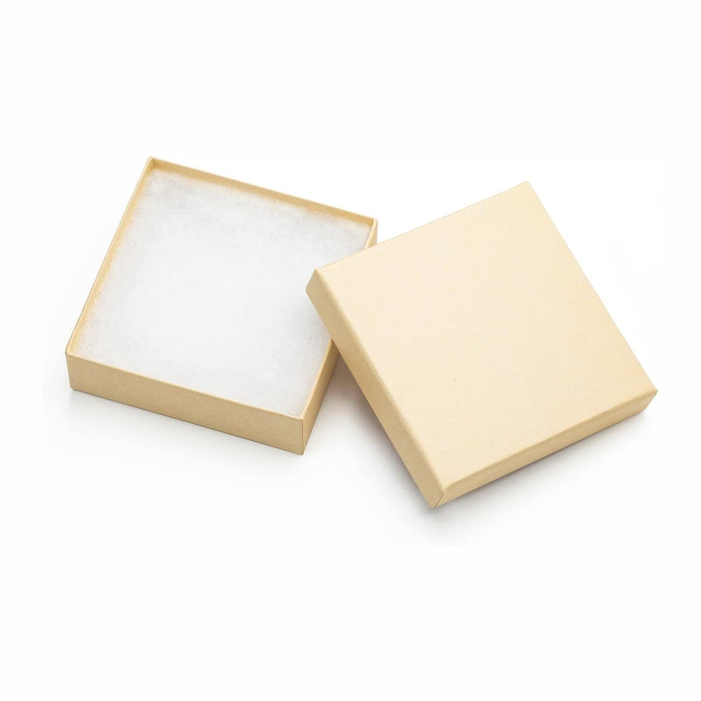 Magicool 96 Pack 3.5x3.5x1 Inch Cardboard Jewelry Boxes,Used for Necklaces,Br...