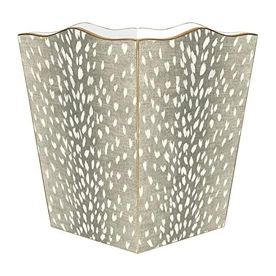 Marye-Kelley Antelope Home Decor • Wastepaper Basket • Wood • Handmade