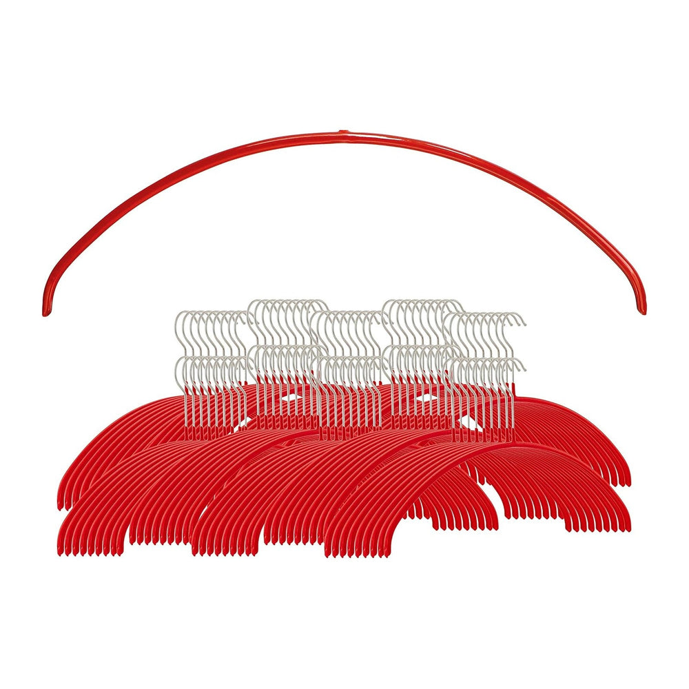 Mawa by Reston Lloyd Euro Series Non-Slip Space Saving Steel Clothes Hanger f...