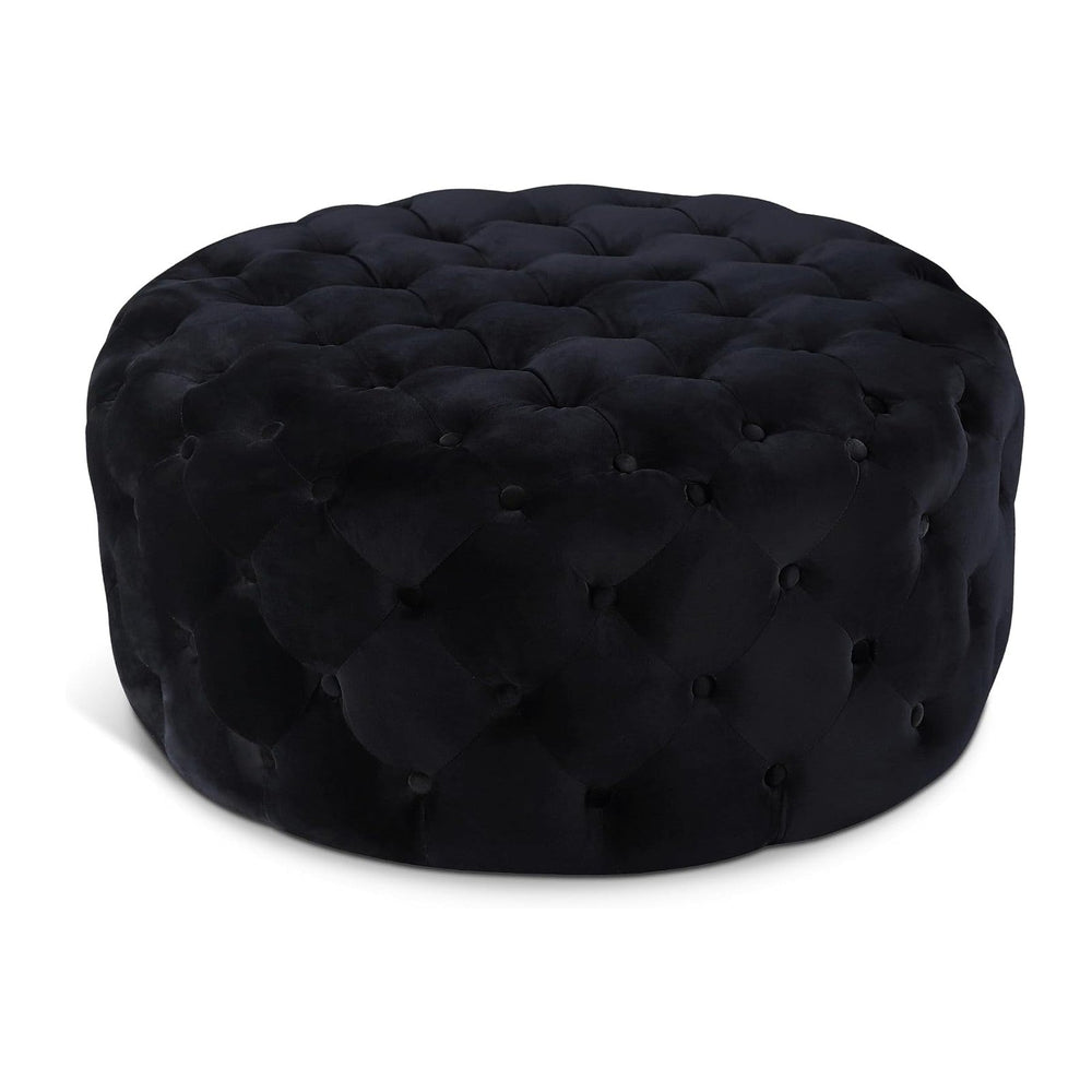 Meridian Furniture Addison Collection Modern | Contemporary Velvet Upholstere...