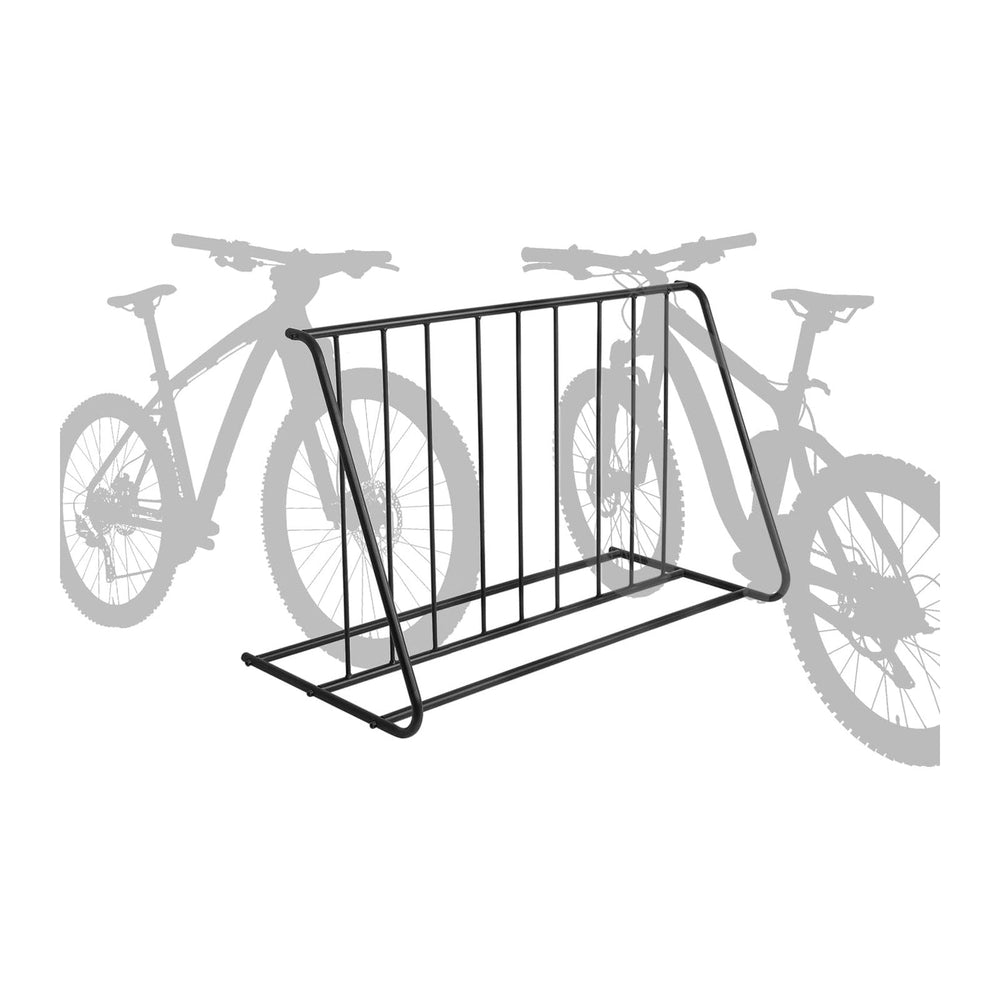 MyGift Large Metal Double-Sided Grid Bike Rack Stand, Freestanding Bicycle St...