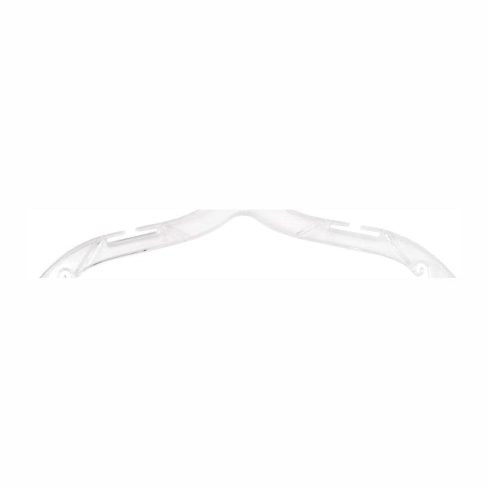 NAHANCO 19" Clear Heavy Weight Plastic Shirt Hangers, 100 Pack