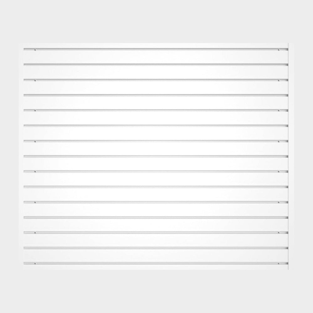 NeatiEase Slatwall Panel Wall Storage Systems, 4 x 4ft Slat Wall Paneling