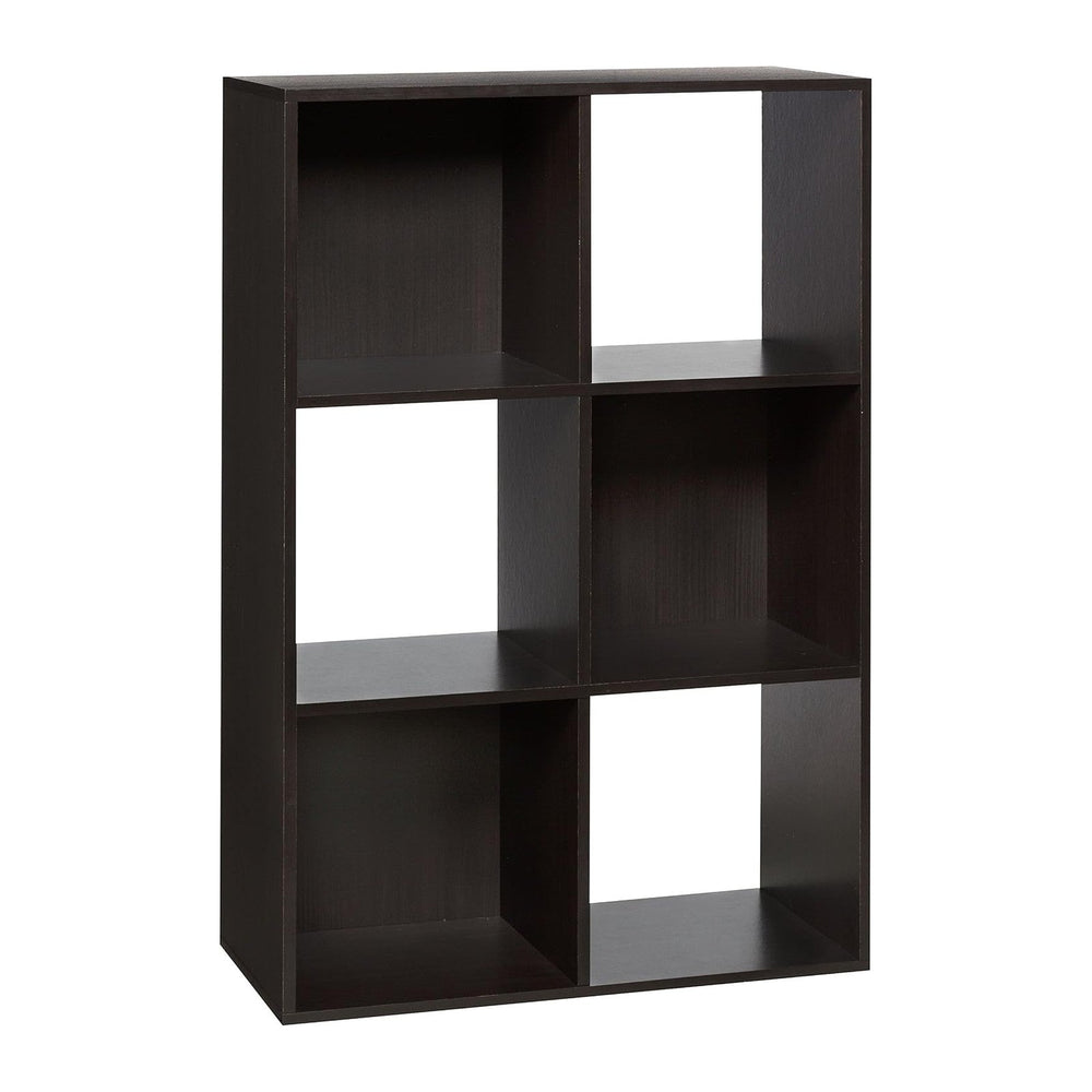 OneSpace 50-612ES 6-Cube Organizer, Espresso