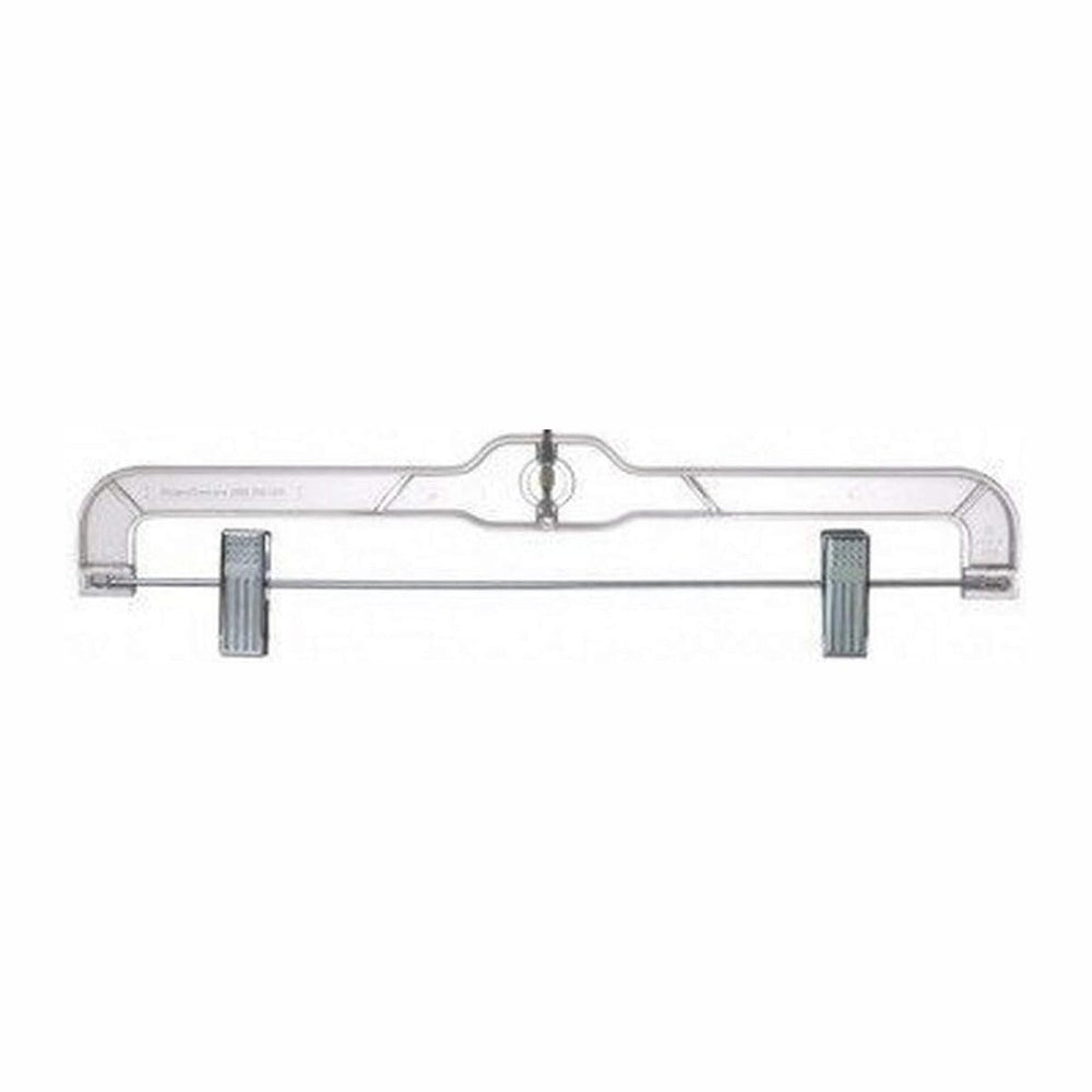 Only Hangers Clear 14" Pant/Skirt Hangers [Bundle of 50]