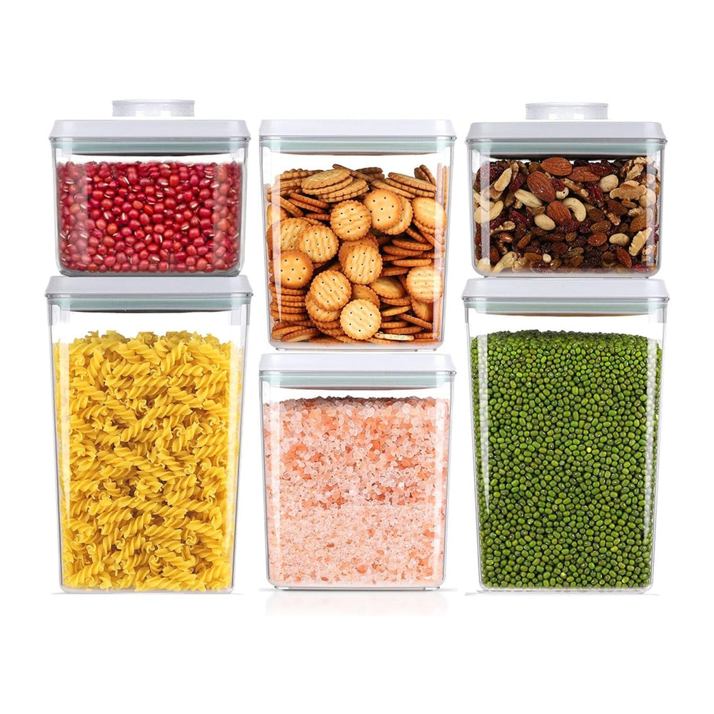 Pop Airtight Food Storage Containers Set (6 Pcs)