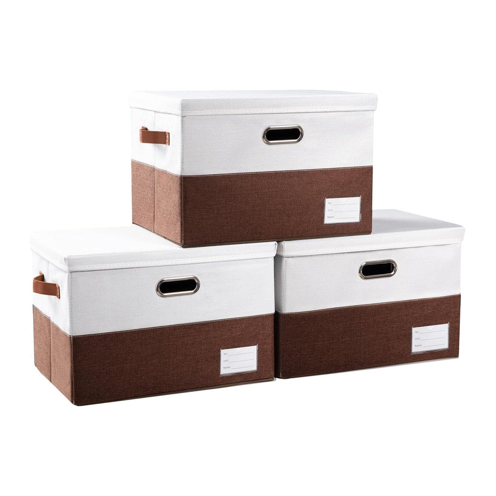 PRANDOM Foldable Storage Bins (3-Pack)