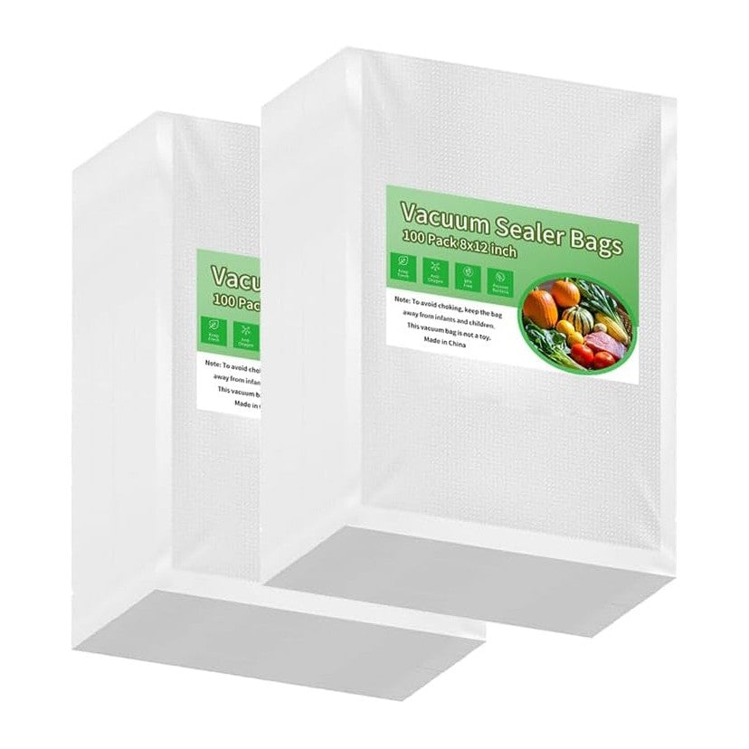 Premium Vacuum Sealer Bags 200 Quart 11" x 14", Pre-cut food saver ...