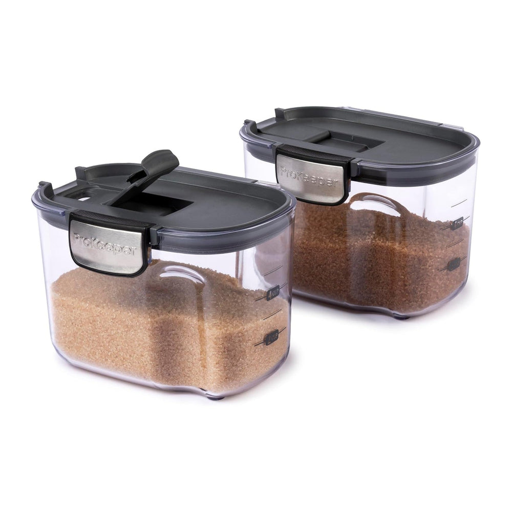 Progressive International ProKeeper+ Clear Plastic Airtight Food Baker's ...