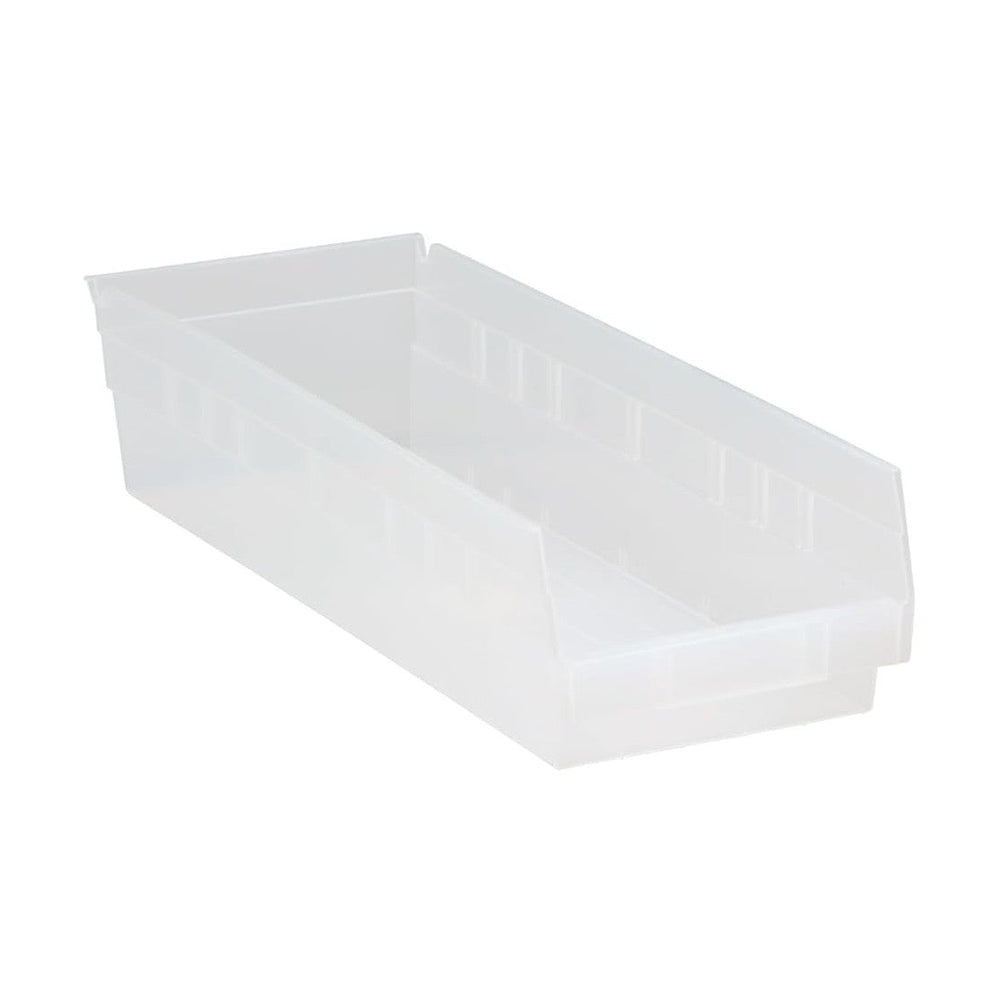 Quantum Storage QSB104 Heavy-Duty Nesting Plastic Shelf Bins for Pharmacy, Ho...