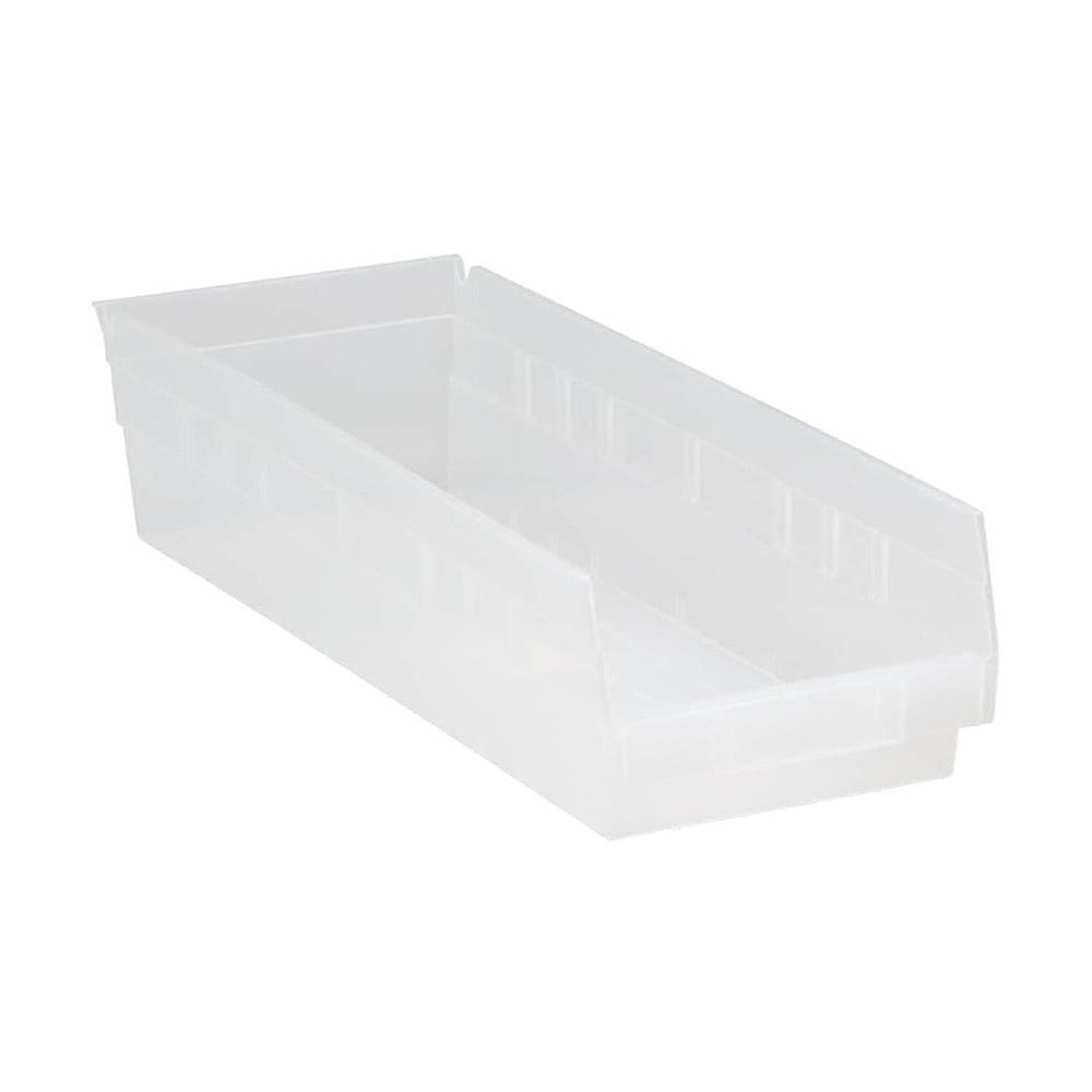 Quantum Storage QSB104 Heavy-Duty Nesting Plastic Shelf Bins for Pharmacy, Ho...