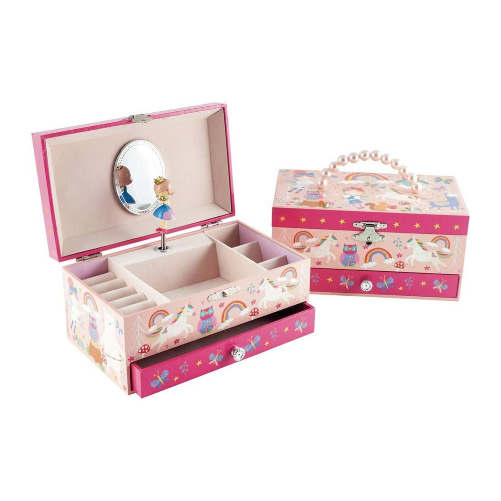 Rainbow Fairy Musical Jewellery Box with Drawer by Floss & Rock