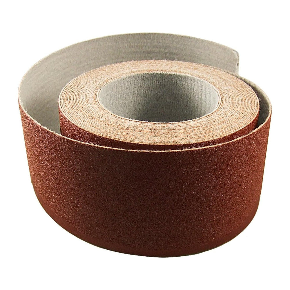 Red Label Abrasives 3 Inch X 50 Foot 80 Grit Premium Loop (Felt) Backed Ready...