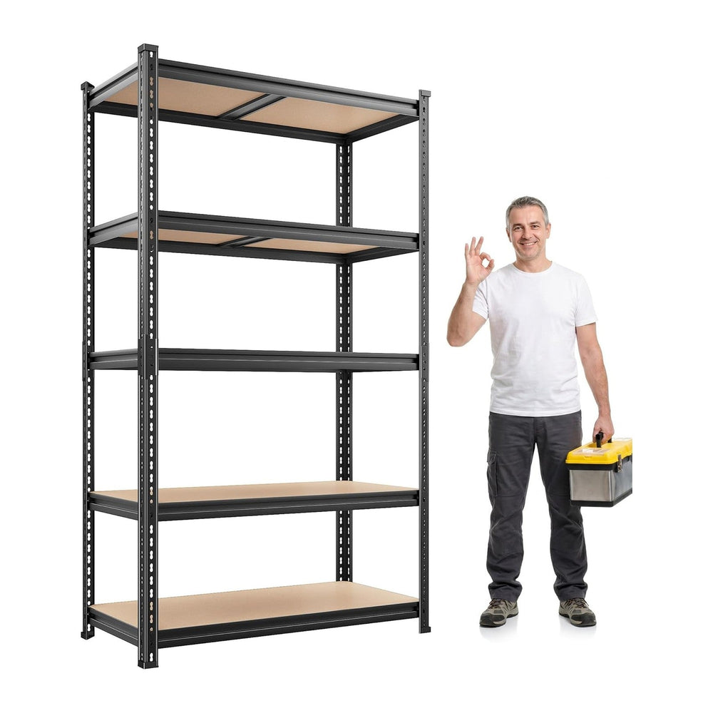 REIBII 2400LBS Garage Shelving,36" Wx16" Dx72" H Shelves for B...