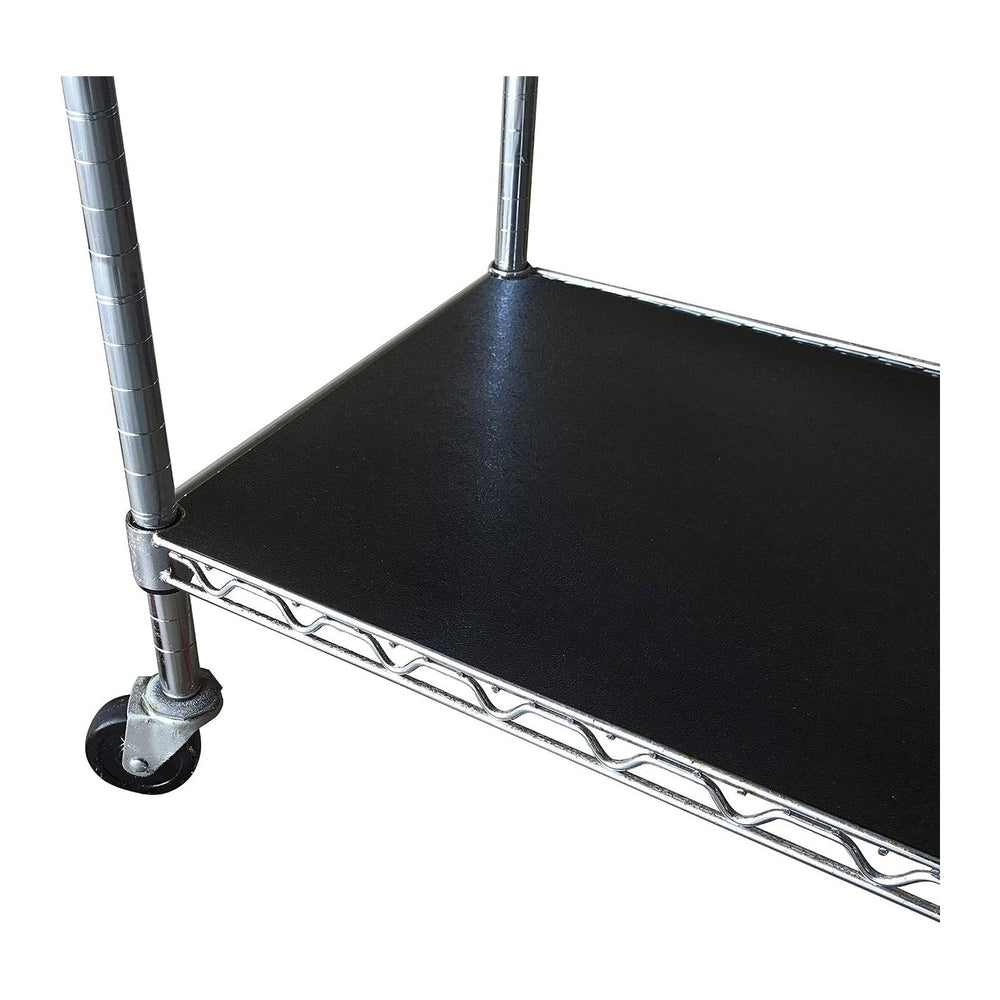 RESILIA Shelf Liner Set for Wire Shelving Rack – 4 Pack, 24 Inch Long x 48 In...