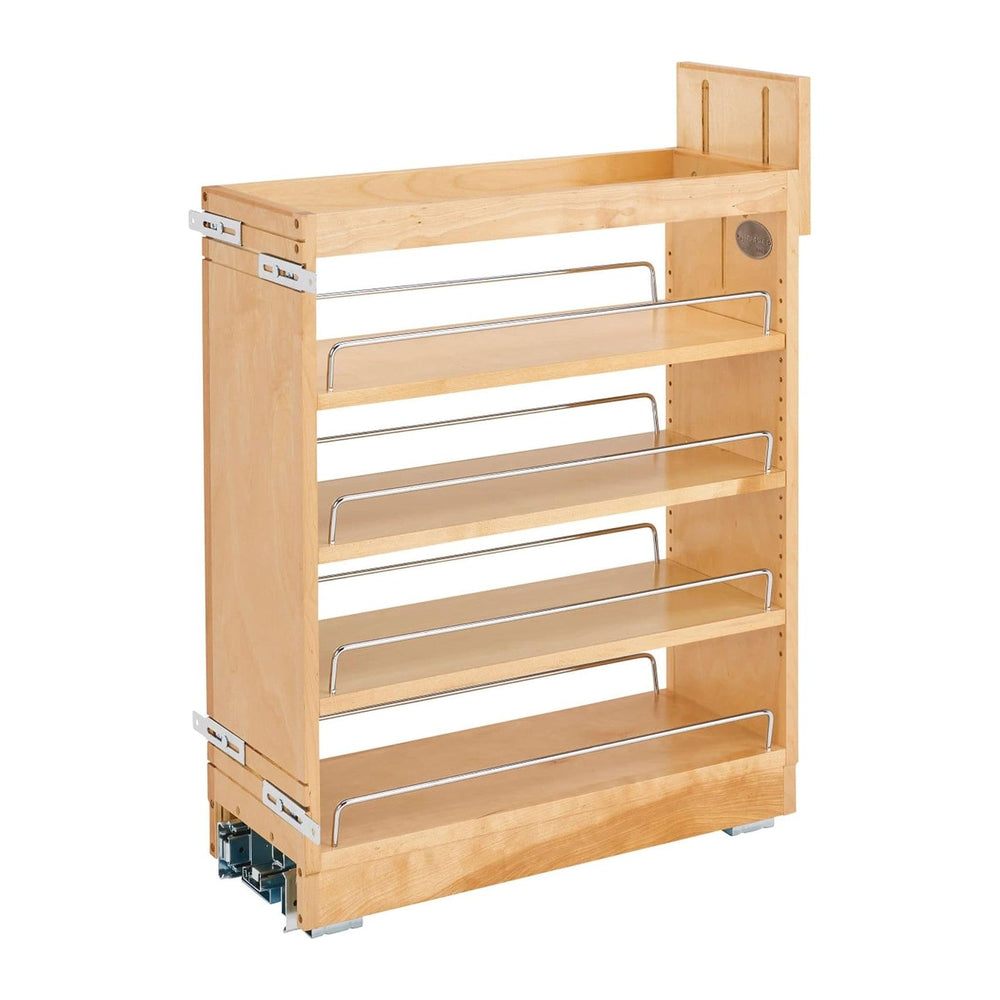 Rev-A-Shelf 8" Pullout Shelf Organizer for Kitchen and Bathroom Base Cab...