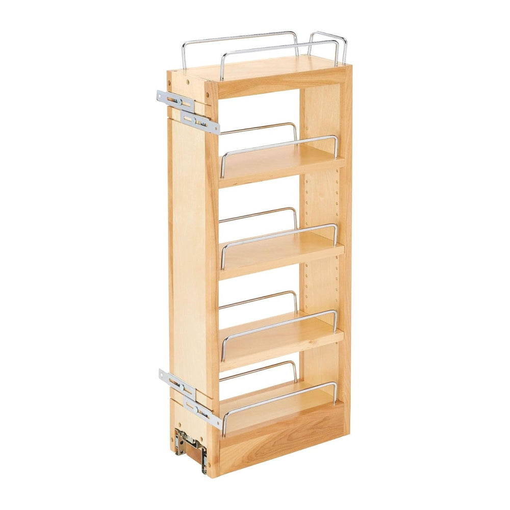 Rev-A-Shelf Maple Pullout Organizer for Wall Kitchen Cabinets, Full Extension...