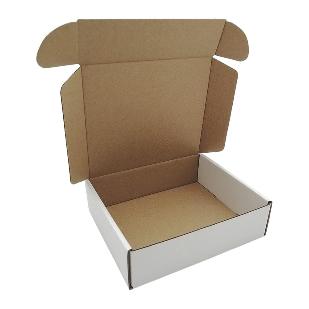 ROTCH 50 Pack 7x6x2'' Small Shipping Boxes, Cardboard Corrugated Mail...