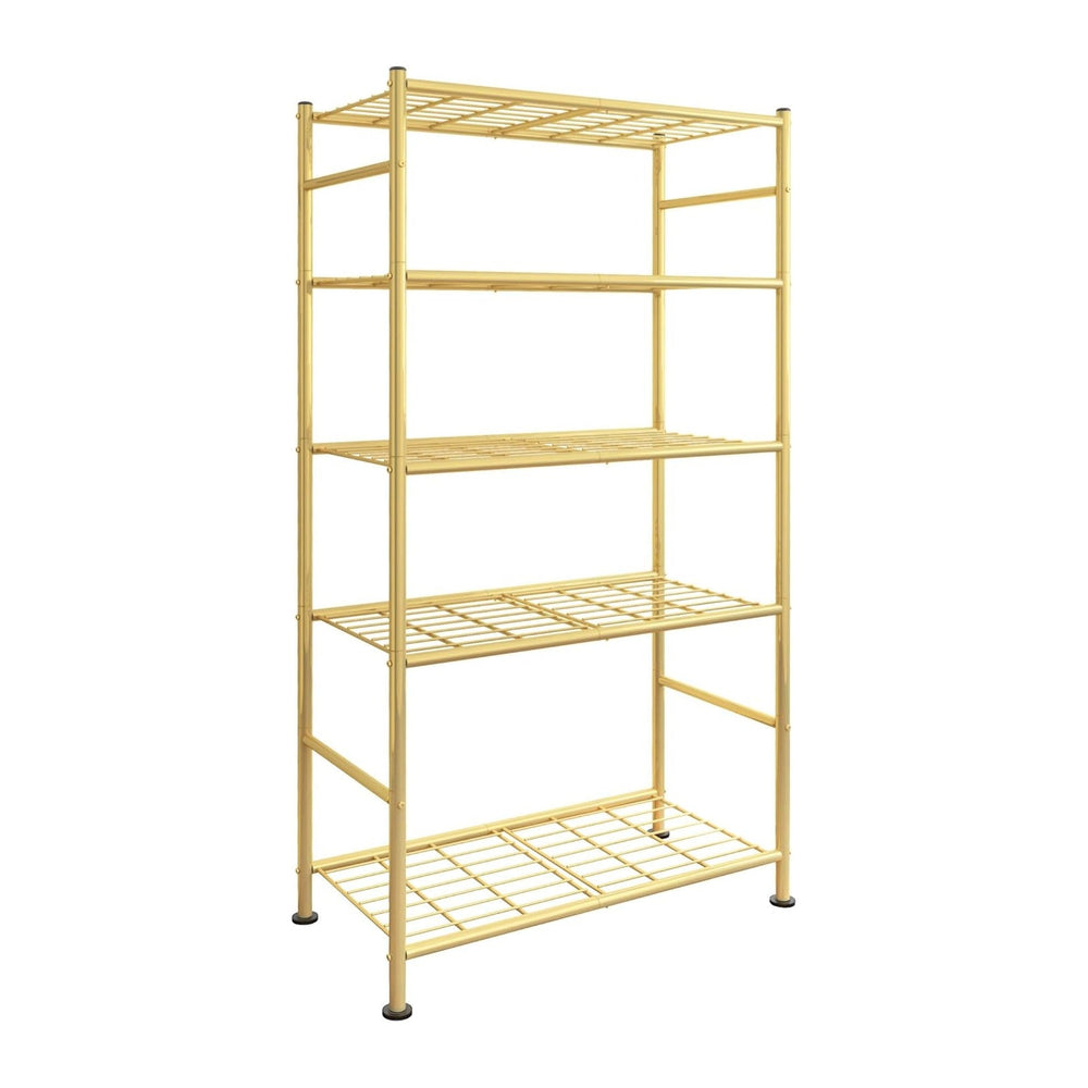 Sakugi Storage Shelves - 5 Tier Shelf Organizer, Heavy Duty Garage Shelving U...