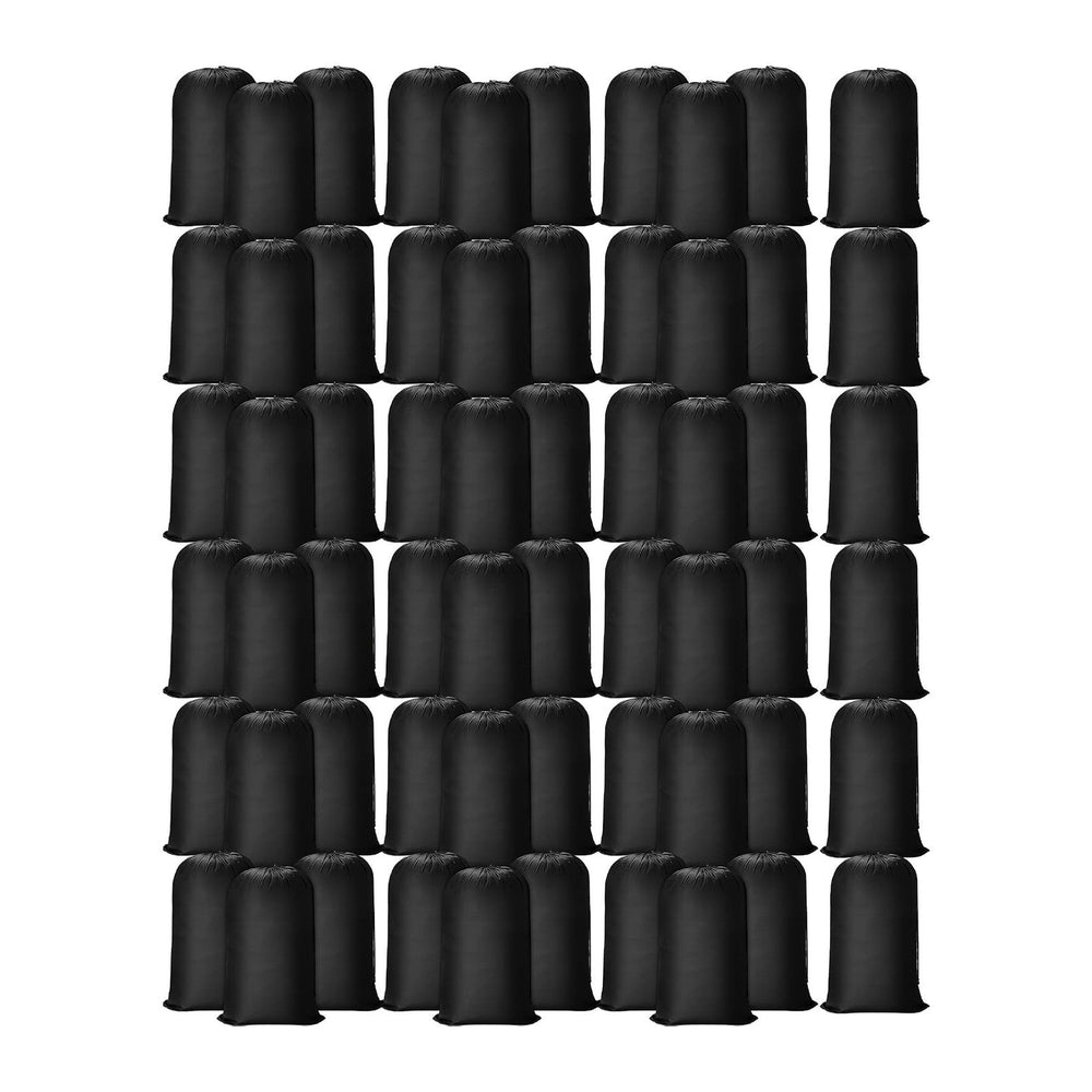 Sanwuta 80 Pcs Large Laundry Bags Bulk,Black