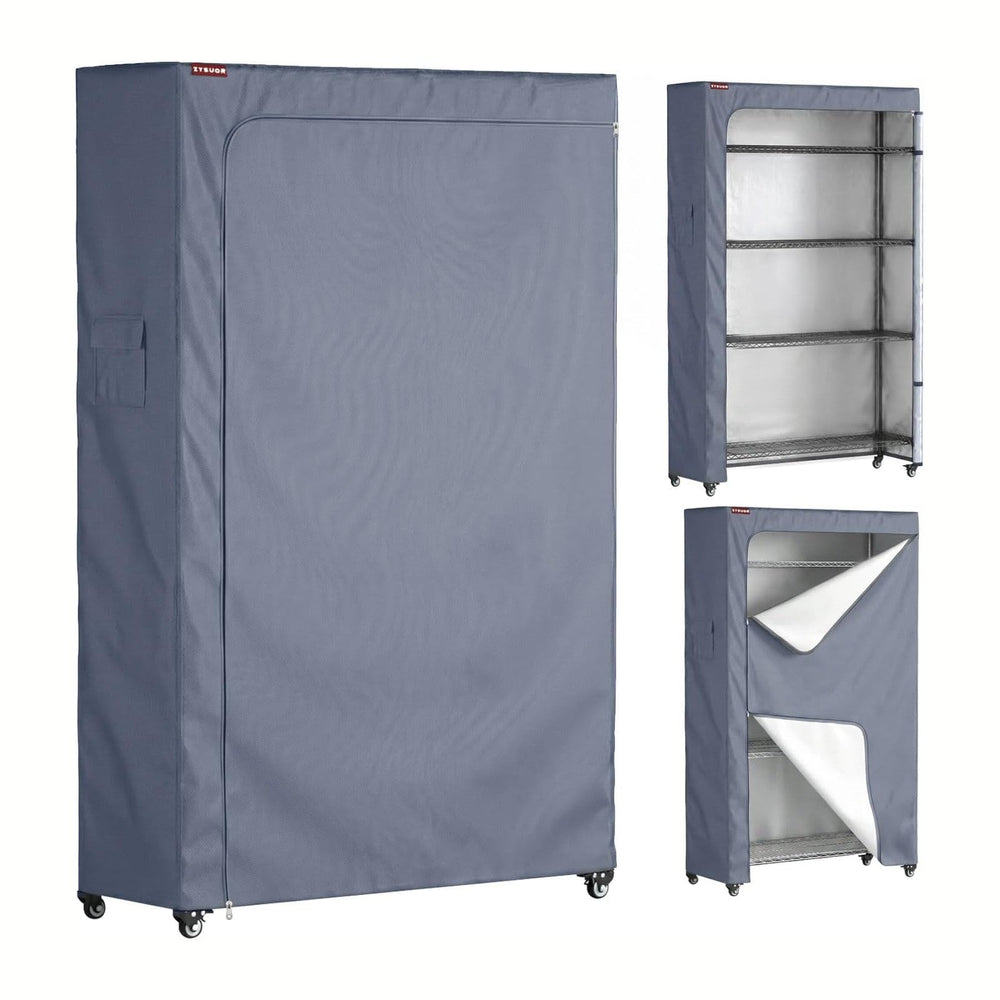 Shelf Cover for Storage Shelving Unit, Fits 36" W x 14" D x 54" H