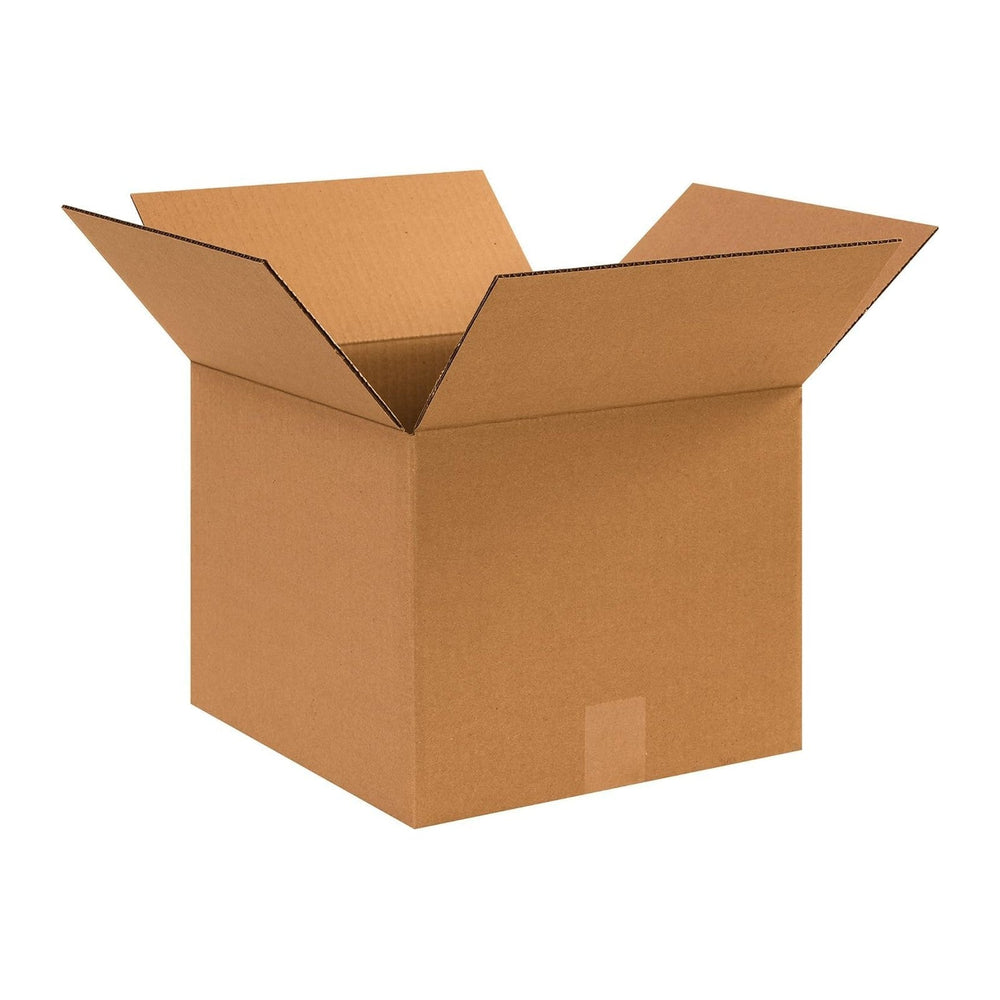 Shipping Boxes 12"L x 12"W x 10"H, 25-Pack | Kraft Corrugated ...